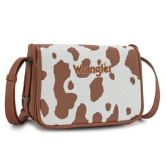 Wrangler Cow Print Crossbody WG301-1833BR