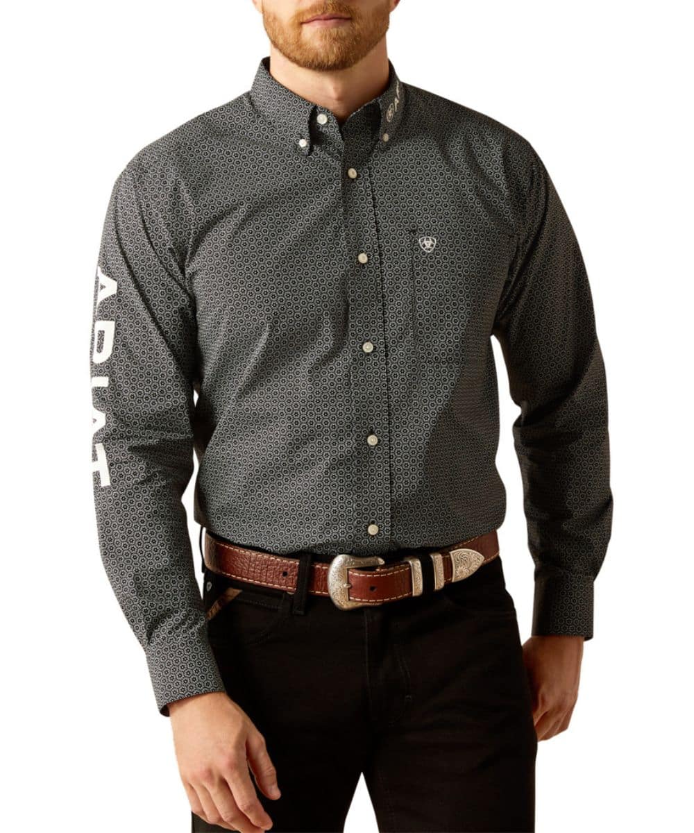 Ariat Men’s Team Flower LS Shirt