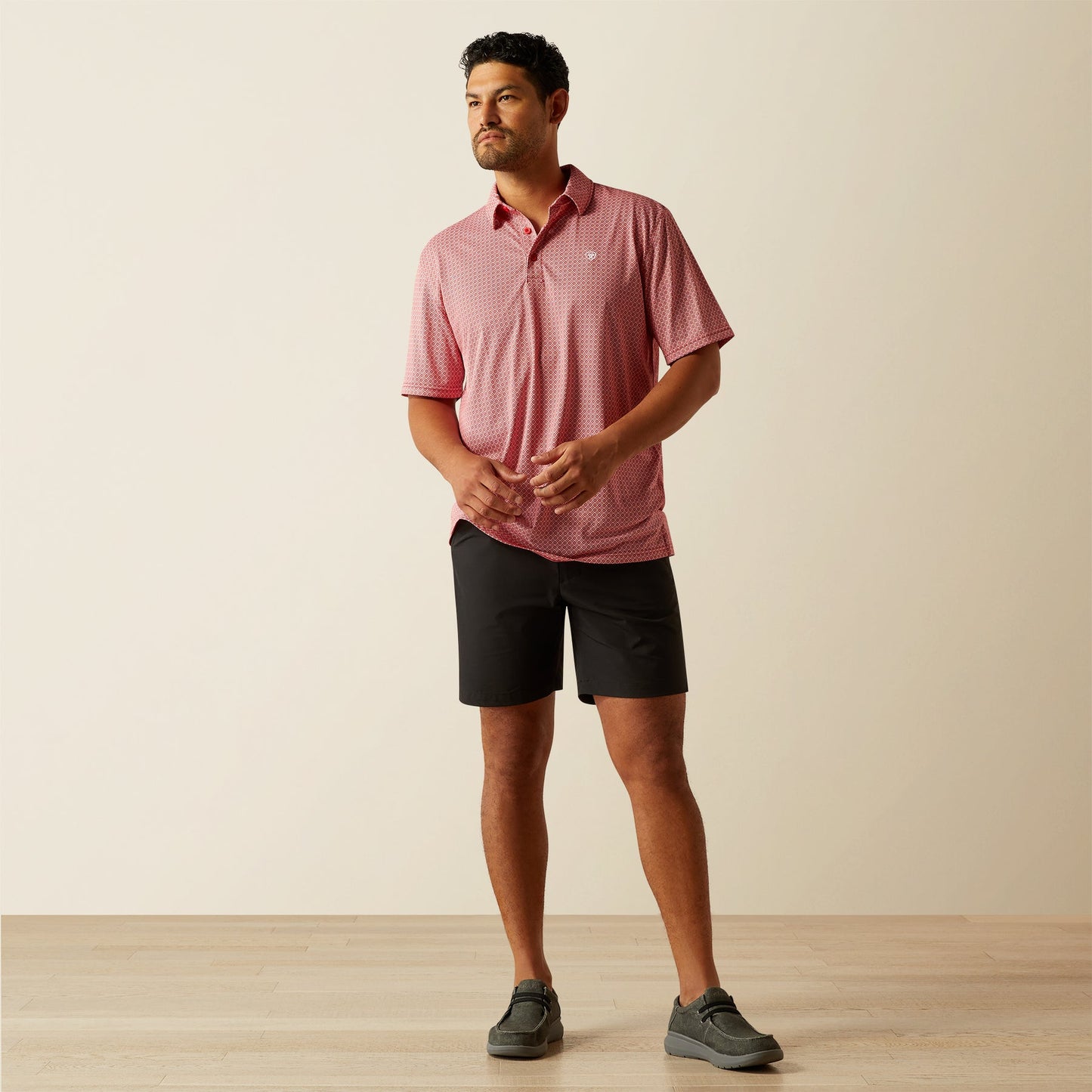 Ariat Men’s All Over Print Scooter Polo