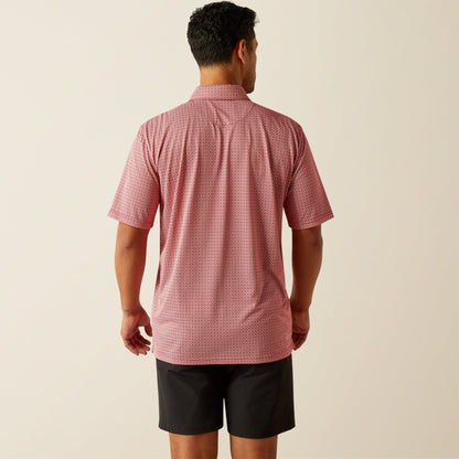 Ariat Men’s All Over Print Scooter Polo