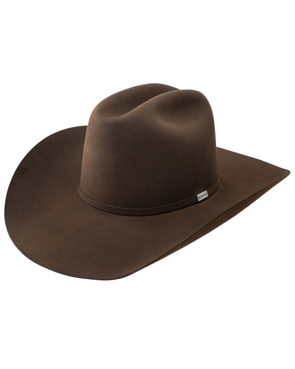 Resistol Five Star Felt Cowboy Hat Chocolate RFFVST