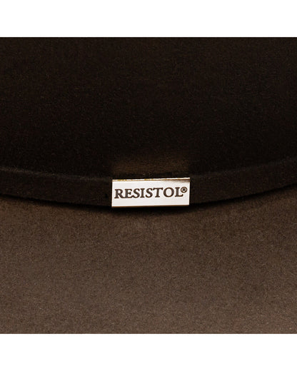 Resistol Five Star Felt Cowboy Hat Chocolate RFFVST
