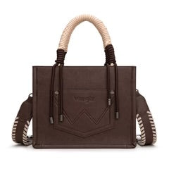 Wrangler Cow Print Tote/Crossbody Coffee WG386-8120SCF
