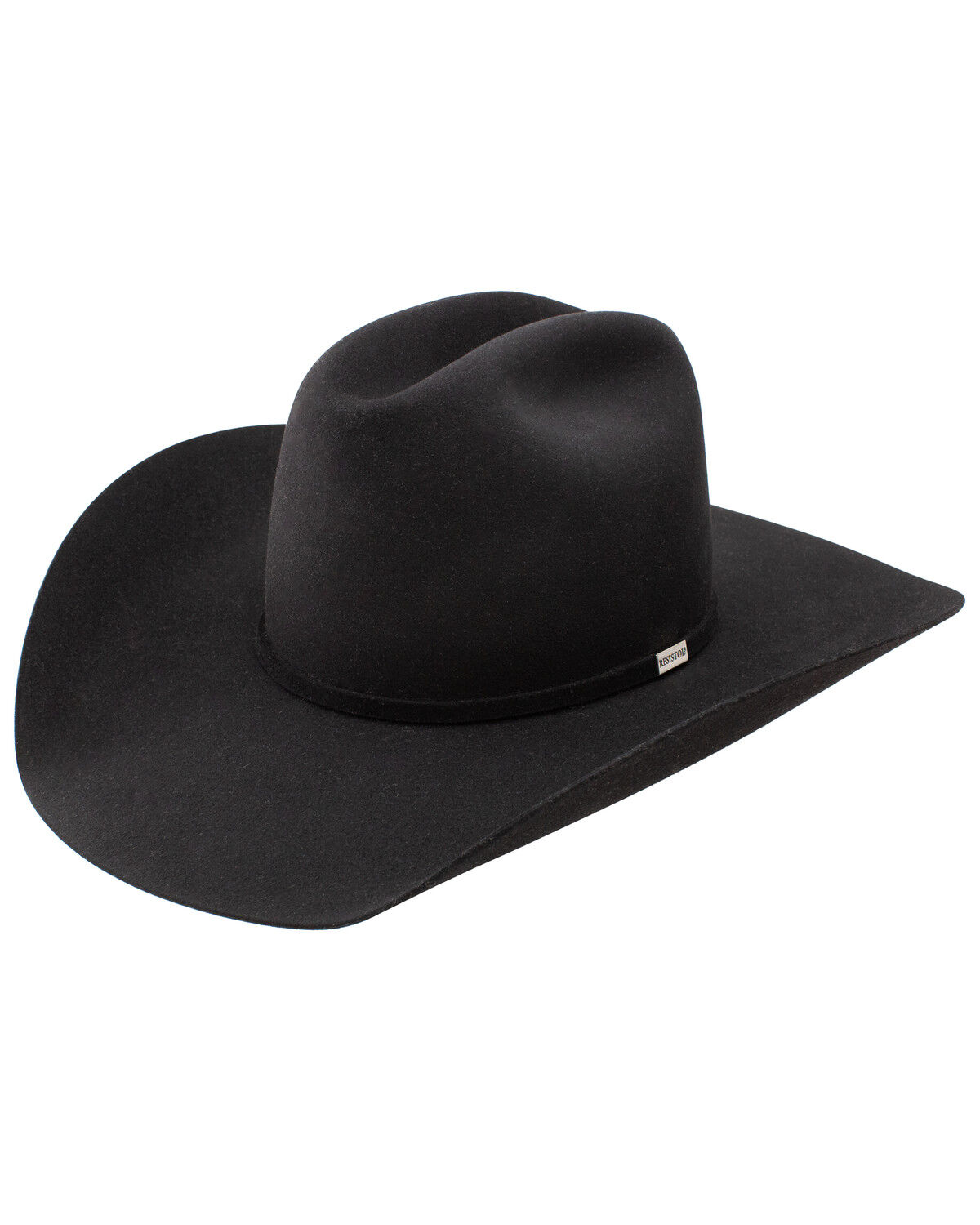 RESISTOL FIVE STAR FELT COWBOY HAT 07 BLACK