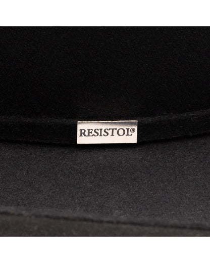 RESISTOL FIVE STAR FELT COWBOY HAT 07 BLACK