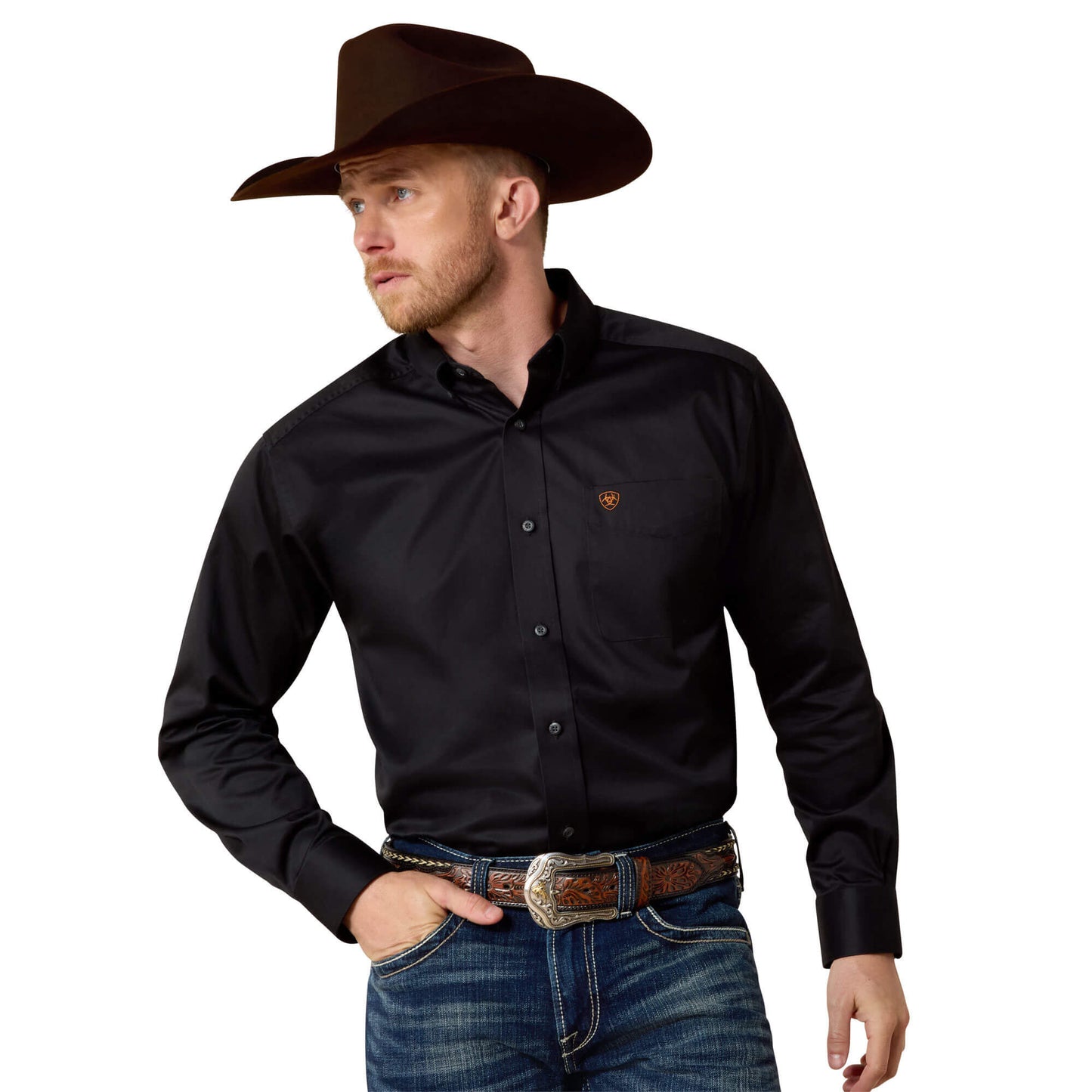 Ariat Men’s Solid Twill Classic Fit Shirt 10000502