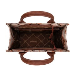 Wrangler Aztec Print -Tote/Crossbody Light Brown WG2209-8120SLBR