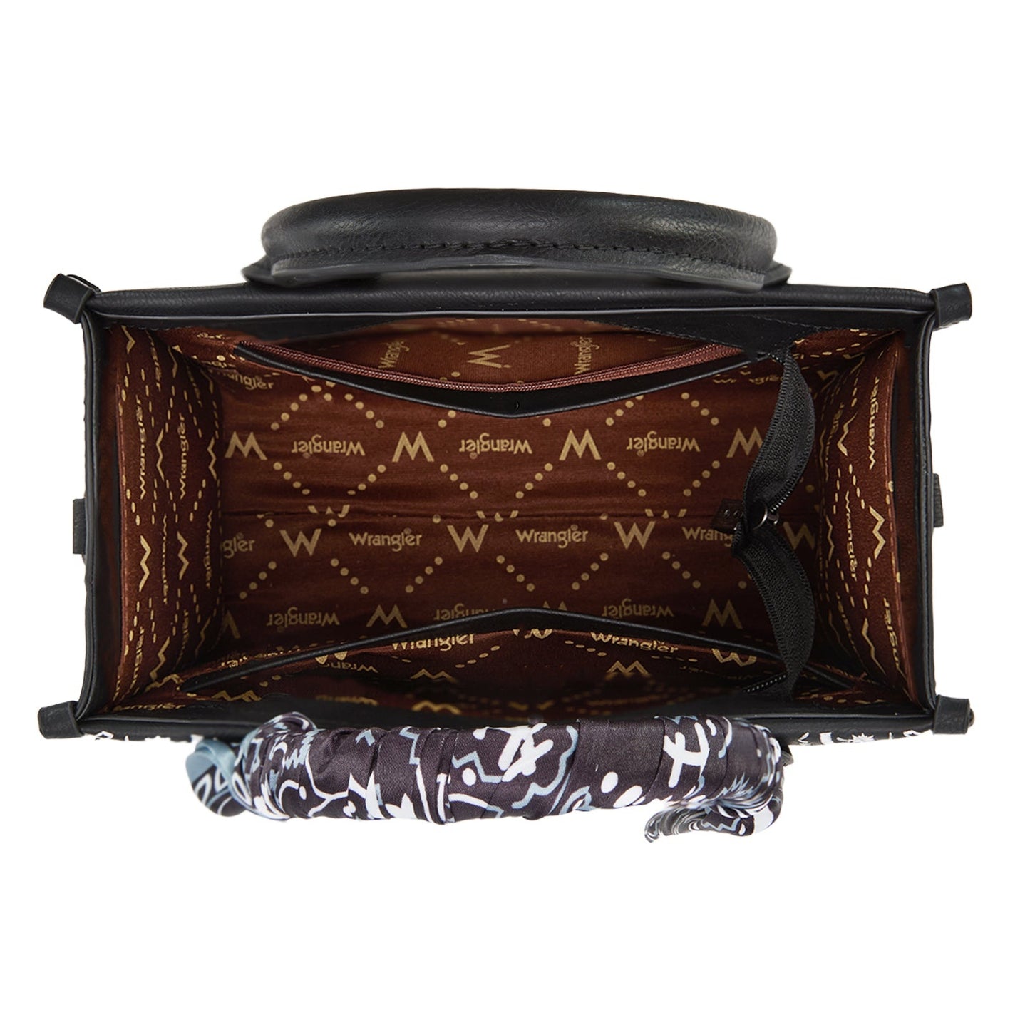Wrangler Bandana Black Tote WG331-8120SBK