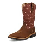 Twisted X Boys Printed Pull On Cowboy Work Boots YCW0014