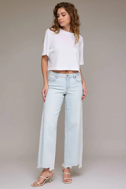 Hidden Super Light 31" Inseam Midrise Wide Leg Jean HD9279-SLT