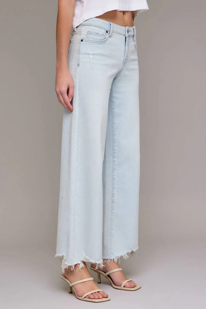 Hidden Super Light 31" Inseam Midrise Wide Leg Jean HD9279-SLT