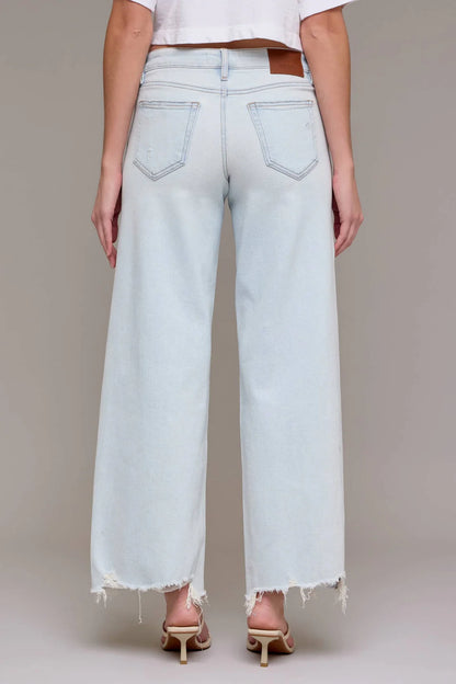 Hidden Super Light 31" Inseam Midrise Wide Leg Jean HD9279-SLT