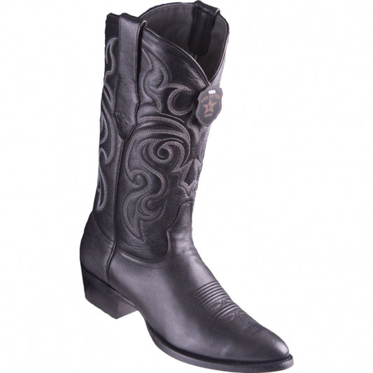 Los Altos Goat Black Round Toe