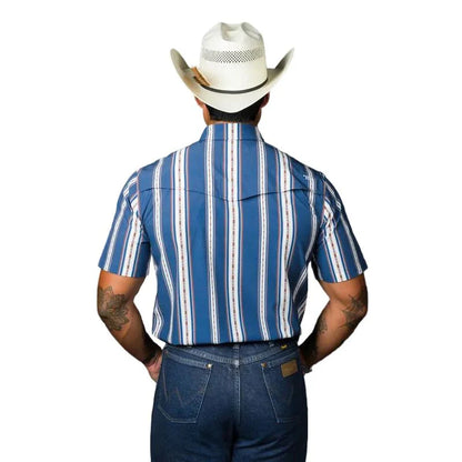 Ferrell Mens Short Sleeve The Hudson Snap Shirt FPS10260