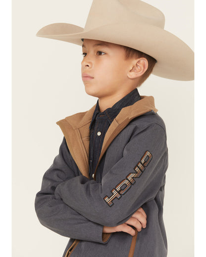 Cinch Boys Logo Embroidered Softshell Jacket MWJ5070007