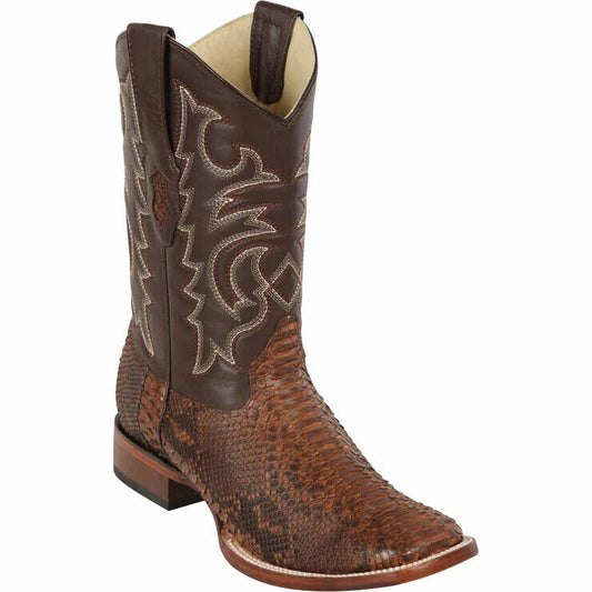 Los Altos Python Porto Brown Leather Sole