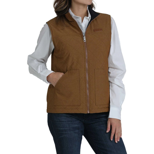 Cinch Women’s Reversible Quilted Nylon Vest MAV9923001