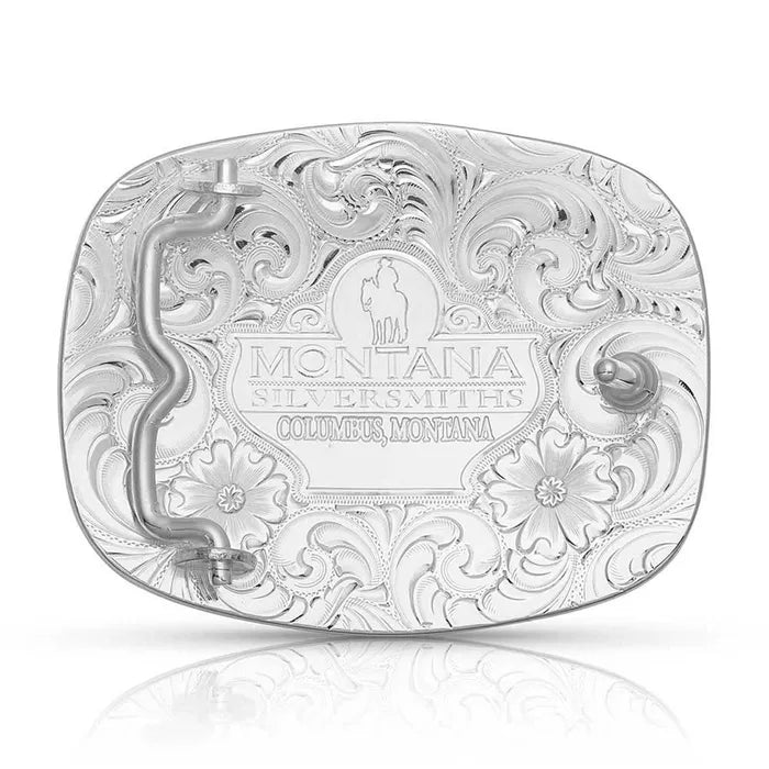 Montana Silversmiths Grand Cowboy Mens Belt Buckle 6507NF