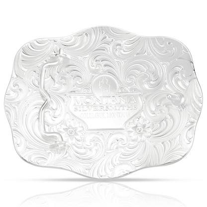 Montana Silversmiths Four Star Buckle With Christian Cowboy 57610-731