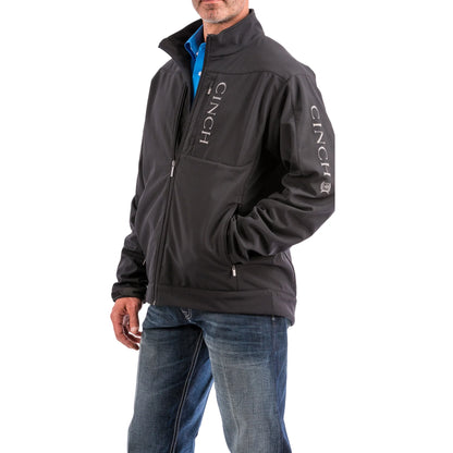 Cinch Men's Black Concealed Carry Bonded Jacket MWJ1043014