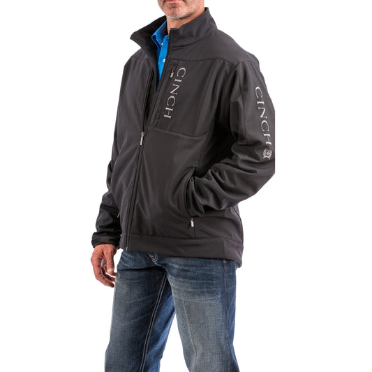 Cinch Men's Black Concealed Carry Bonded Jacket MWJ1043014