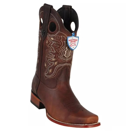 Wild West Boots Rage Walnut Leather Sole