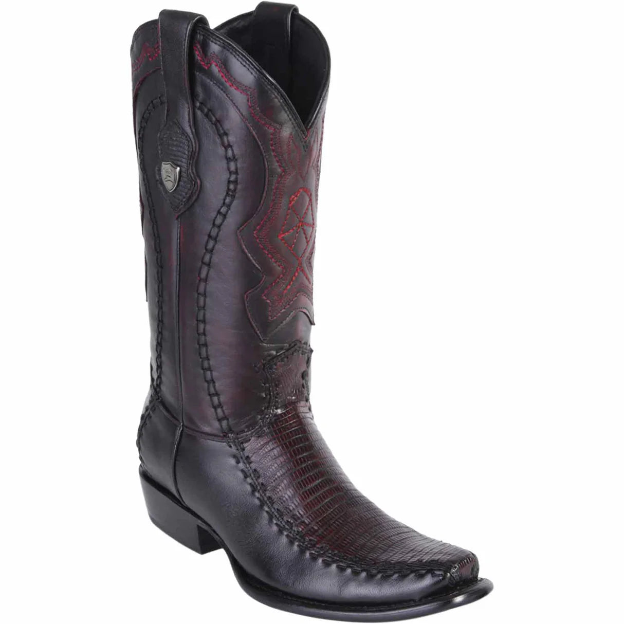 Wild West Boots Dubai Boot Teju Black Cherry