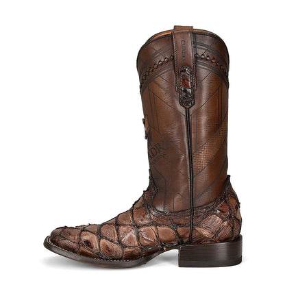Cuadra Men’s Pirarucu Chocolate Boots CU788