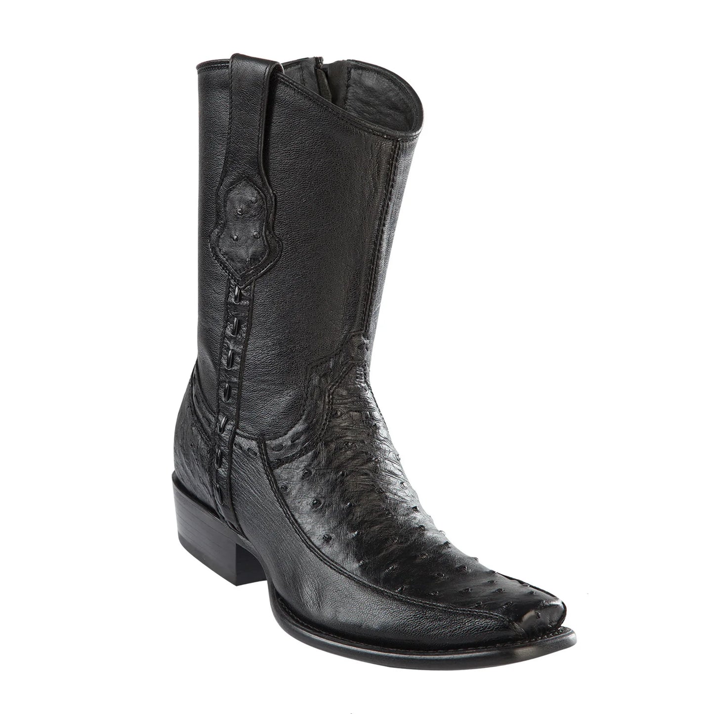 Wild West Boots Ostrich Black Dubai Boot