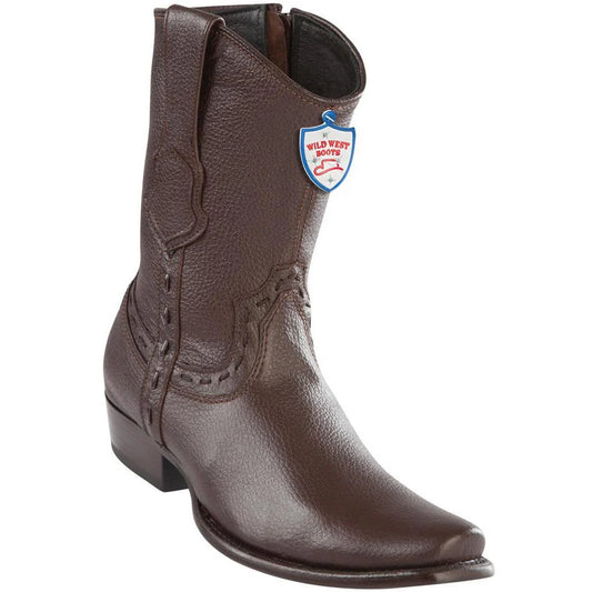 Wild West Boots Grisly Brown Dubai Boot Short