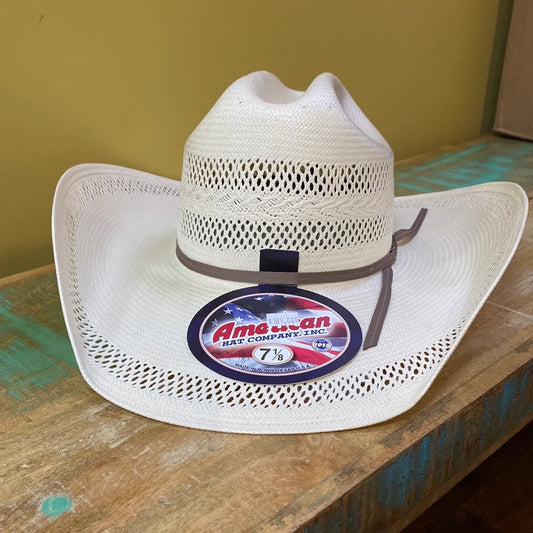American Hat Co. Straw Hat 8100 RC 2CAHS