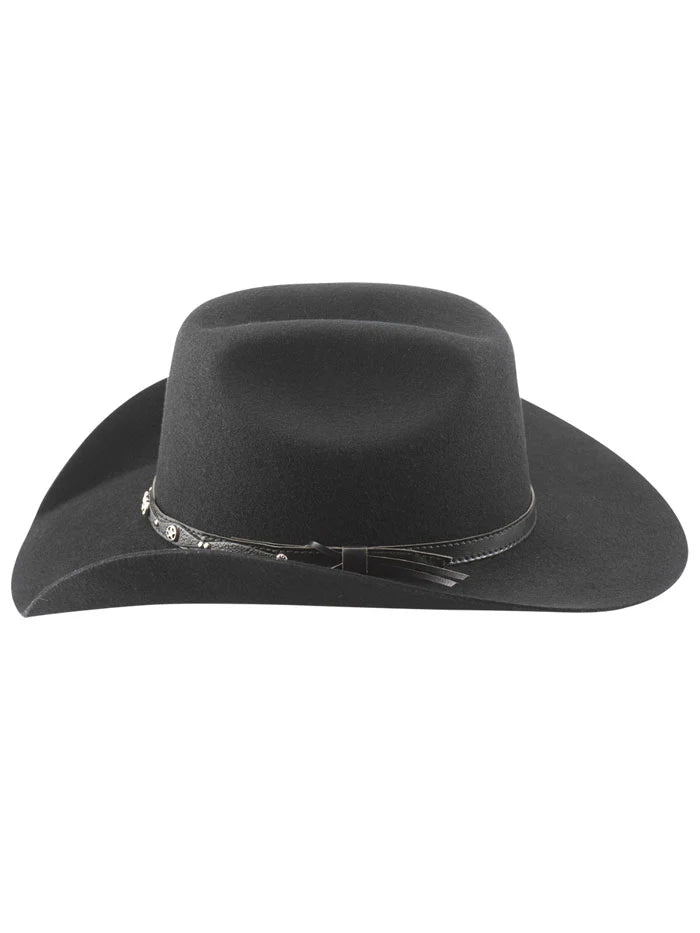 Bullhide Kids Trail Ride Black Felt Hat 0834