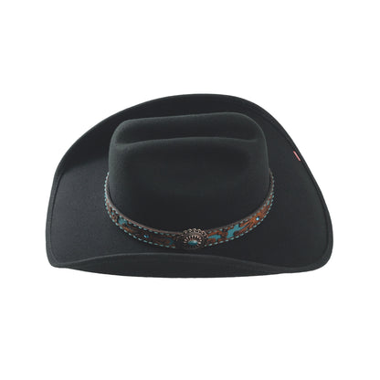 Bullhide On Purpose Black Womens Felt Hat 8006