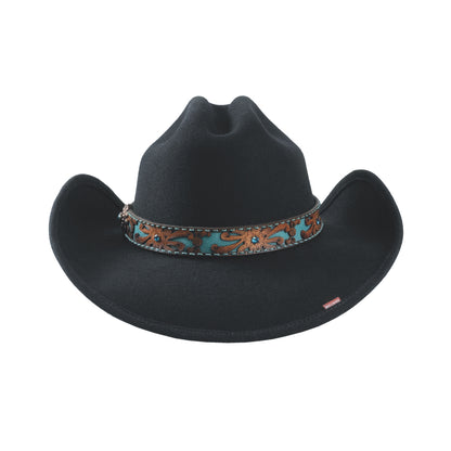 Bullhide On Purpose Black Womens Felt Hat 8006