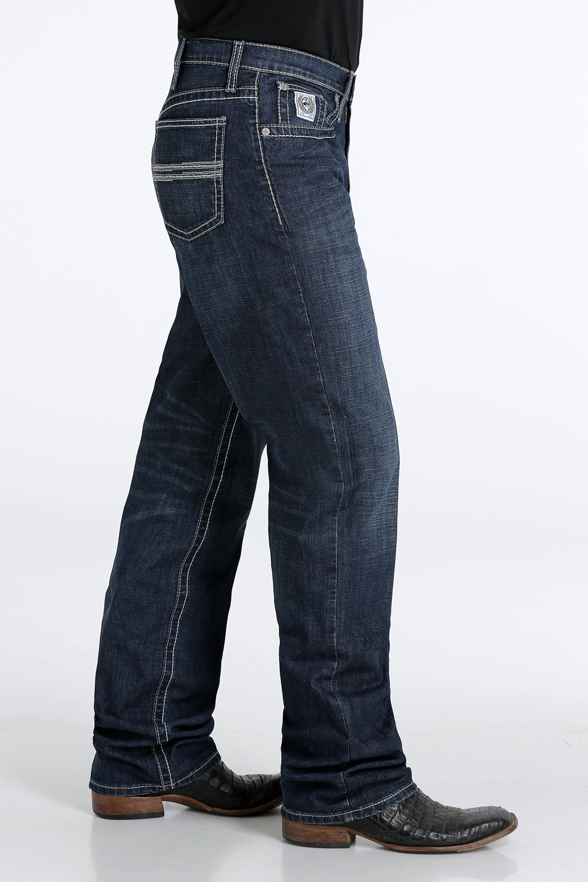 Cinch Men’s Relaxed Fit ARENAFLEX White Label Dark Stone mb92834039