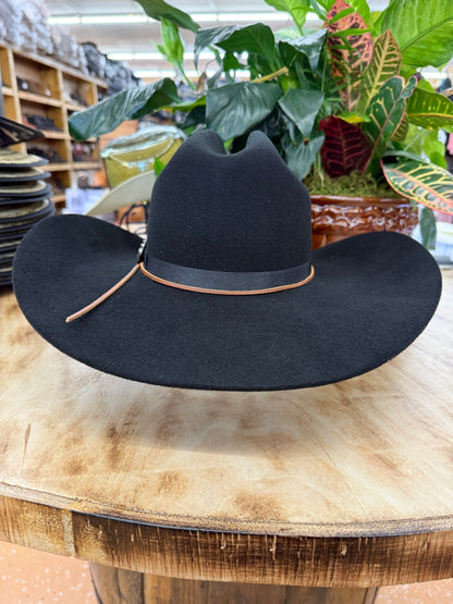 Justin Women's Wyoming Black Wool Felt Hat JUS11674-BLK