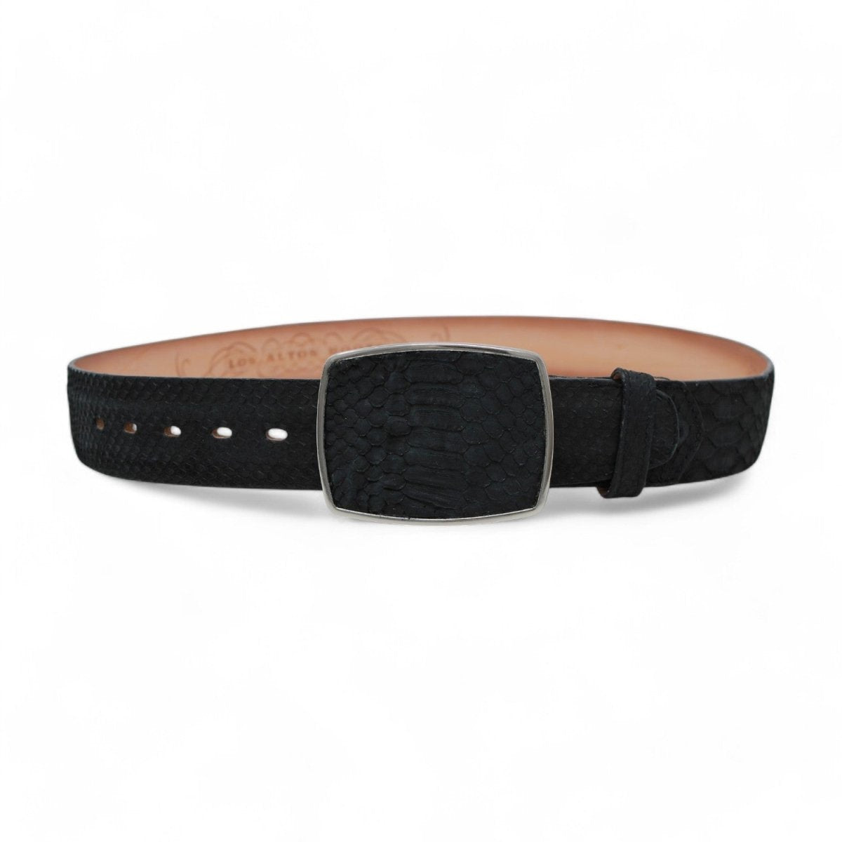 Los Altos Cowboy Belt Python