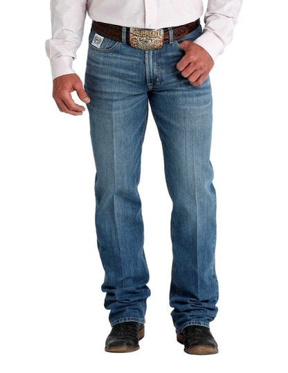 Cinch Men’s Jeans White Label Straight Medium Wash Indigo mb92834060