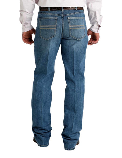 Cinch Men’s Jeans White Label Straight Medium Wash Indigo mb92834060