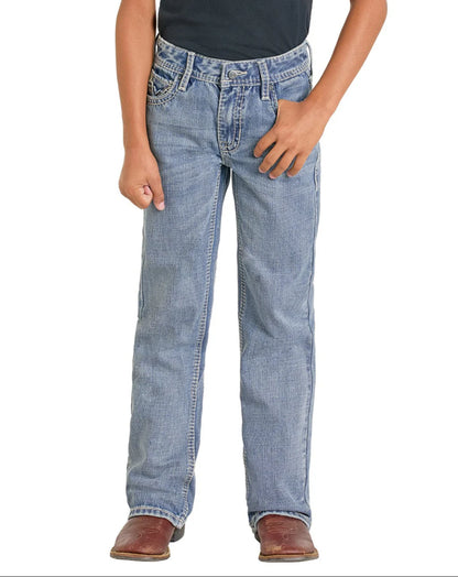 Rock&Roll Denim Boys Regular Fit Raised Signature Bootcut Jeans