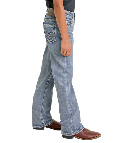 Rock&Roll Denim Boys Regular Fit Raised Signature Bootcut Jeans