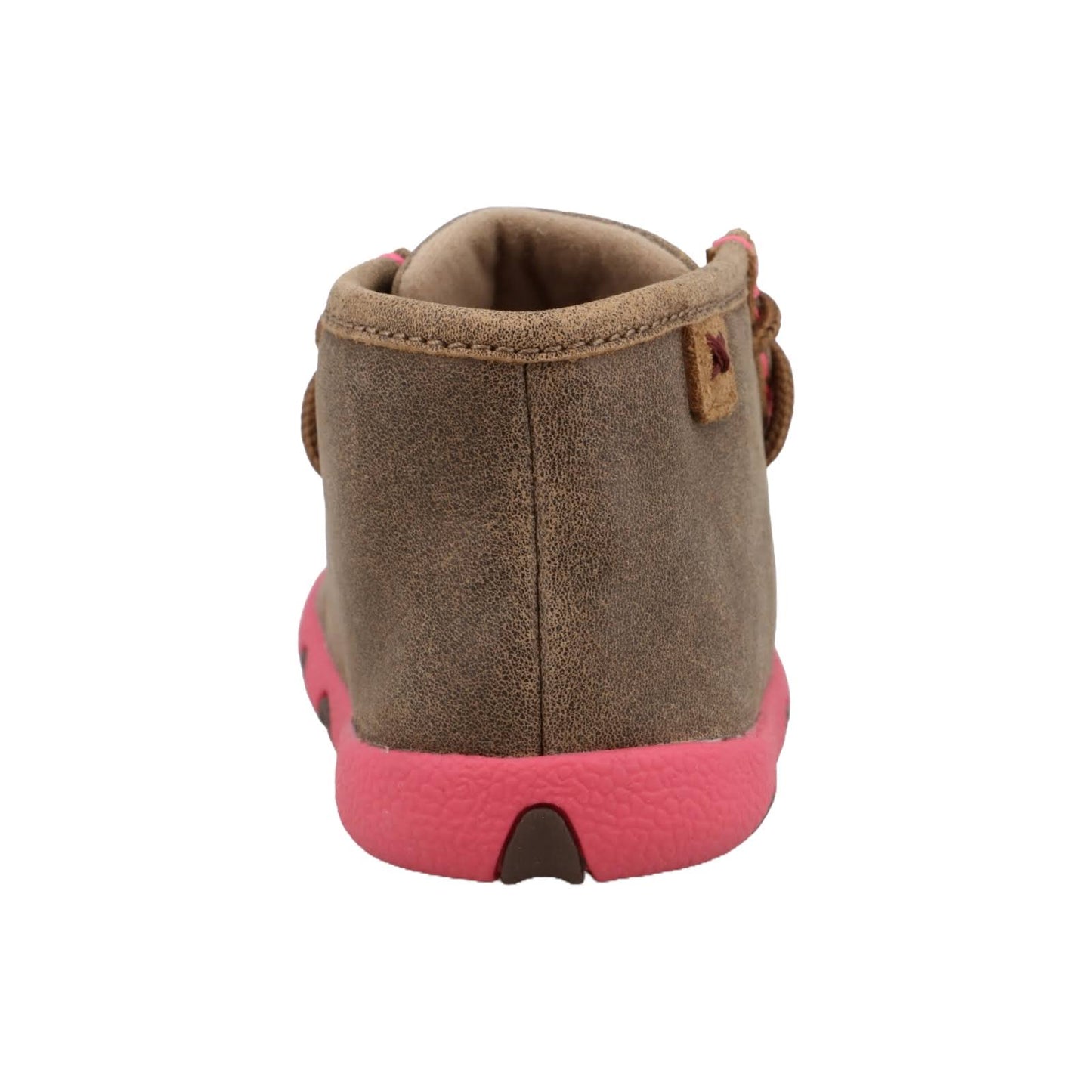 Twisted X Infant Girls' Chukka Driving Moc Color Bomber & Pink ICA0037