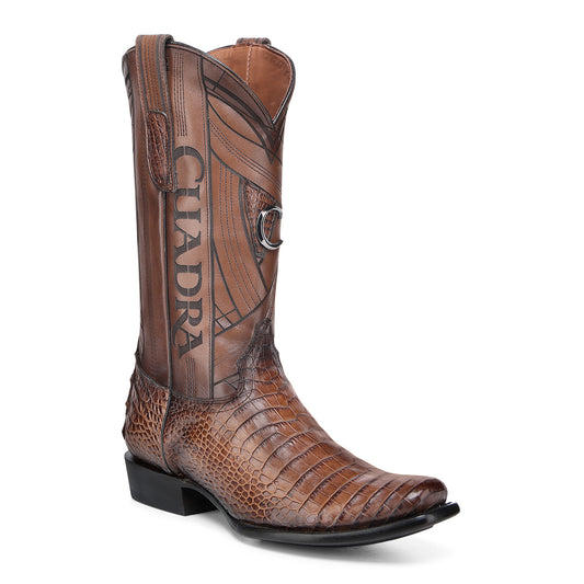 Cuadra Honey Alligator Cowboy Boots CC270