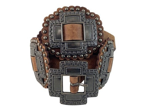 Gem Dandy Accessories - Roper Belt - Genuine Leather - Hipster Belt