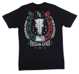 Freedom Ranch Cow Skull T-Shirt