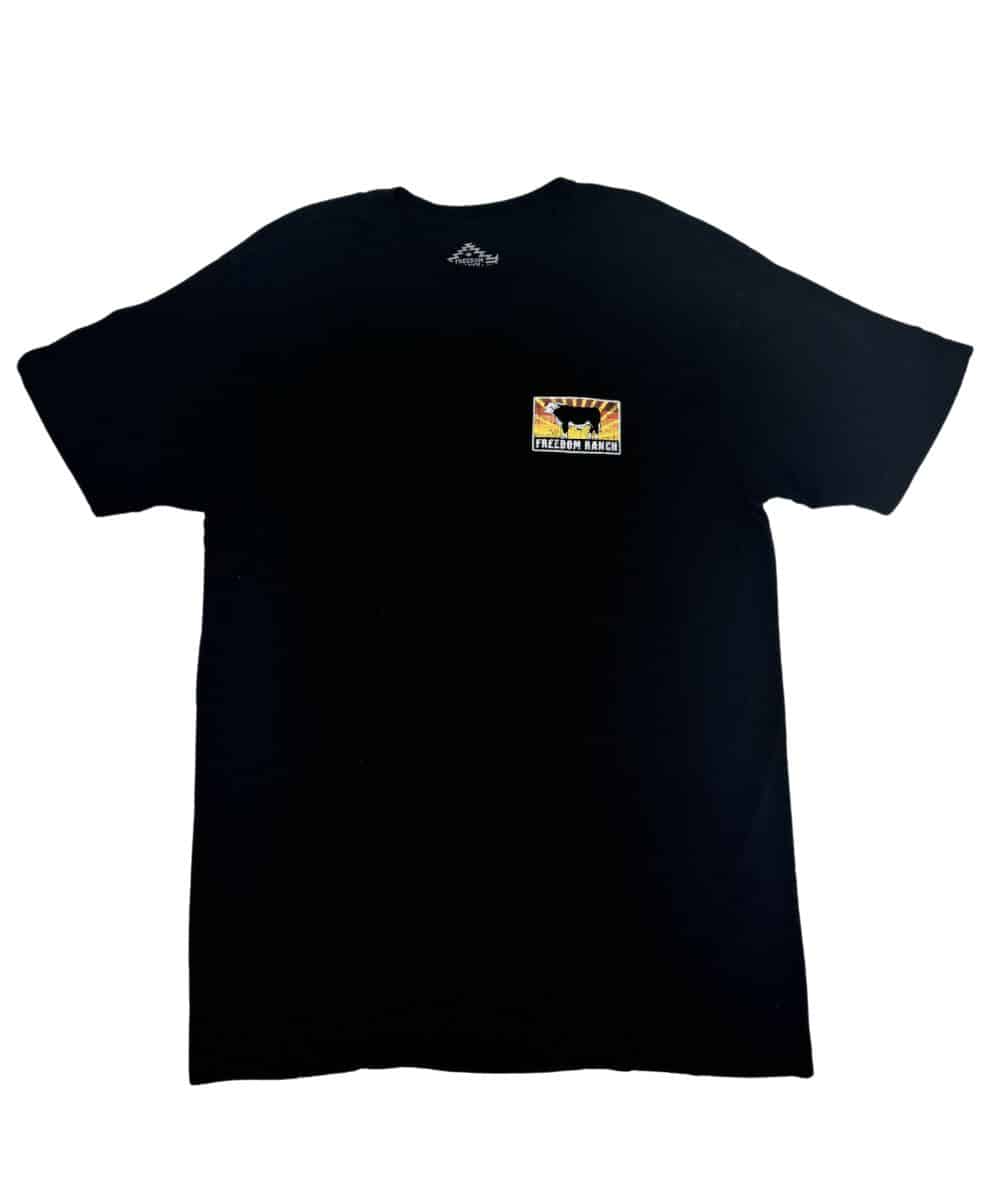 Freedom Ranch Rise T-Shirt Black
