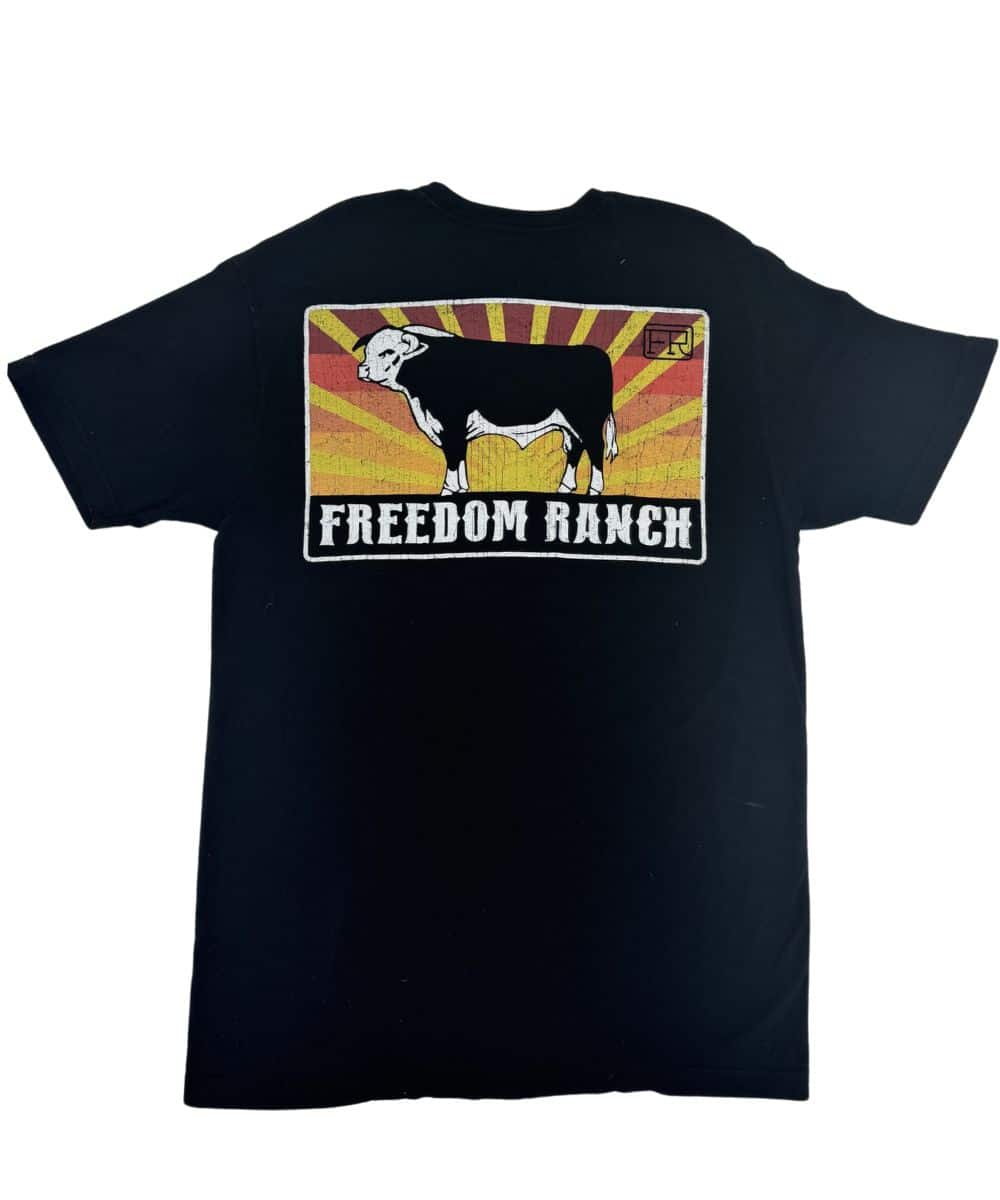 Freedom Ranch Rise T-Shirt Black