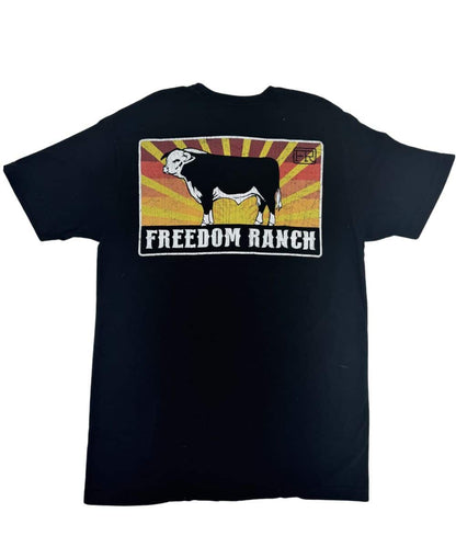 Freedom Ranch Rise T-Shirt Black