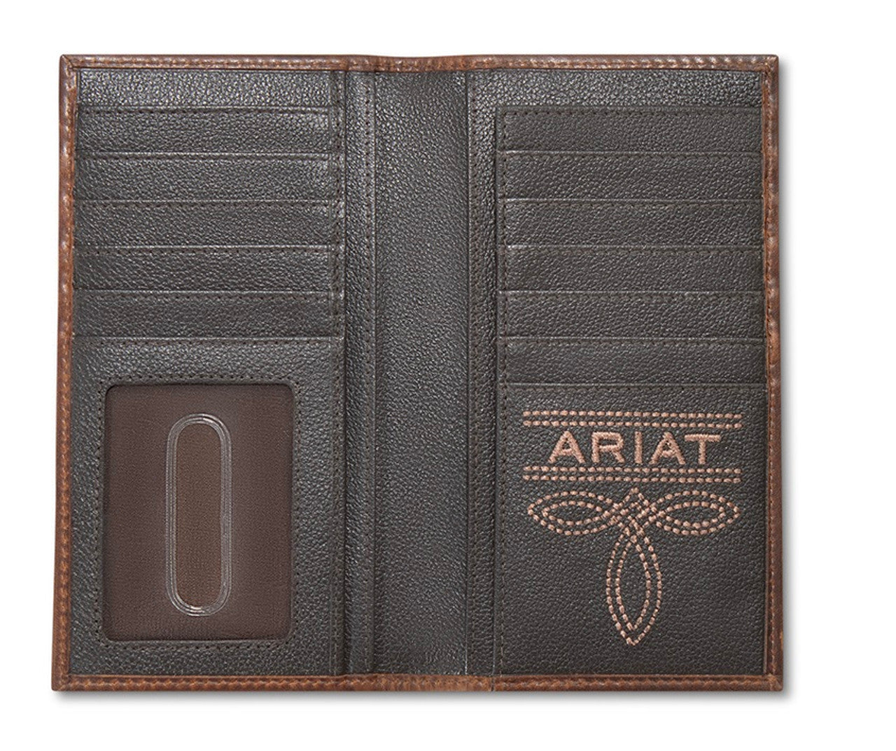Ariat Rodeo Patch Brown Wallet A3566302