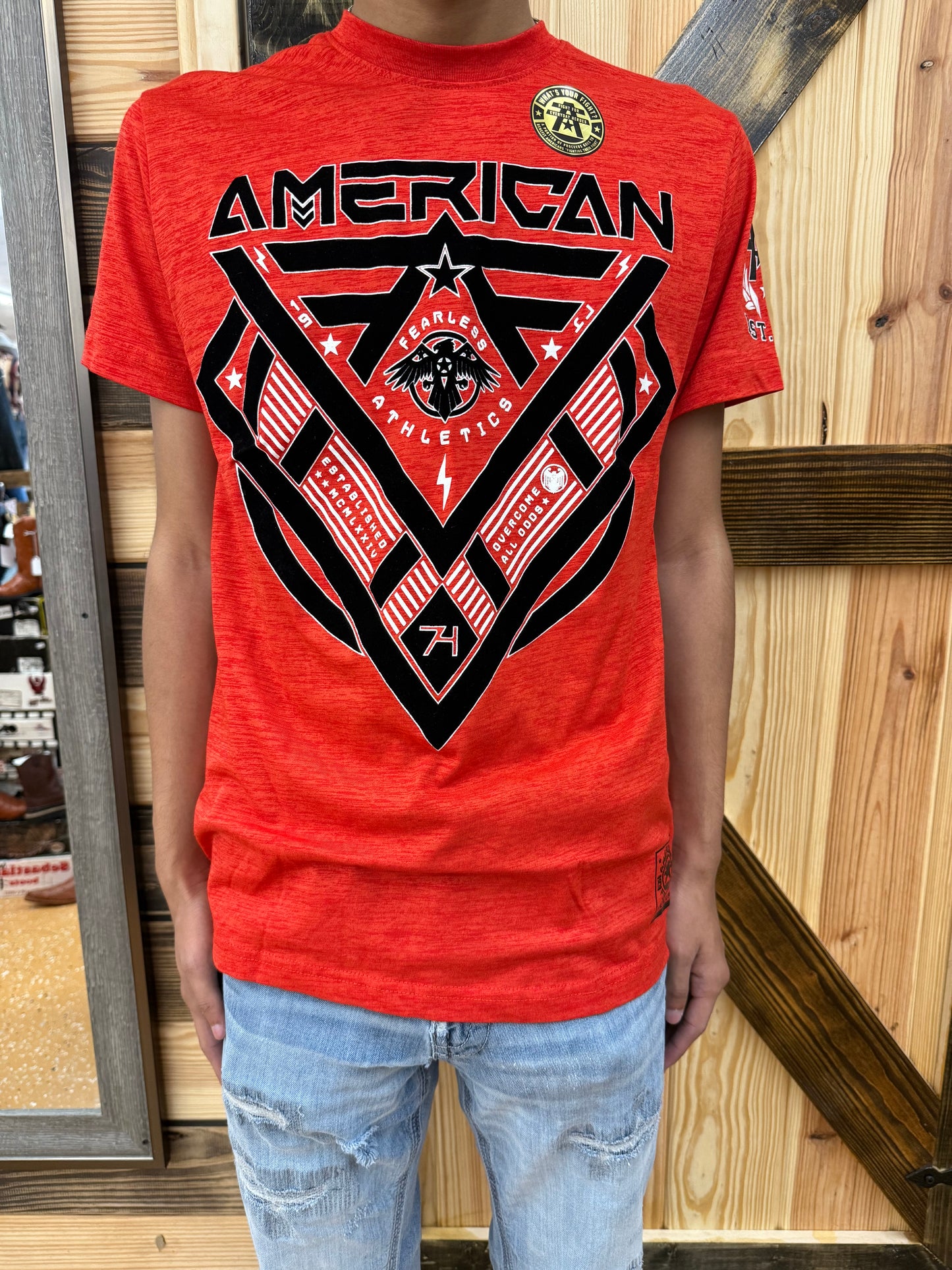 American Fighter Men’s SS T-shirt Adelphia FM16054